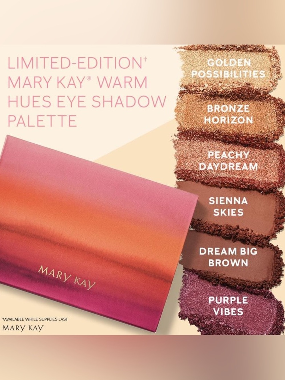 Mary Kay Limited-Edition Warm Hues Eye Shadow Palette